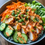Bang Bang Chicken Rice Bowl