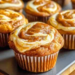 Best Swirled Pumpkin Cream Cheese Muffins