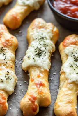 Cheesy Halloween Breadstick Bones