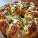 Chicken Alfredo Monkey Bread