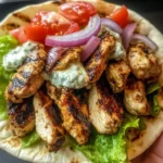 Chicken Pita Gyros