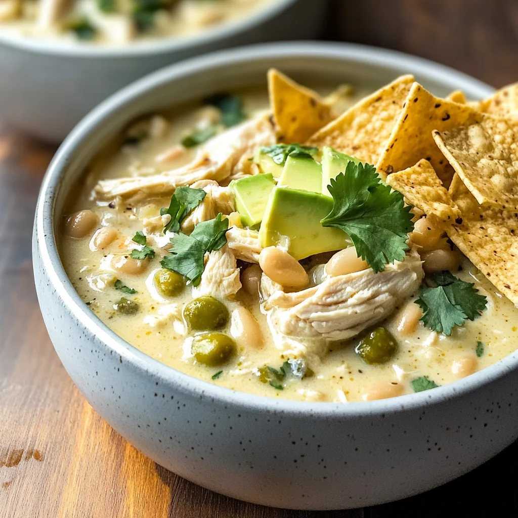 Creamy White Chicken Chili Recipe