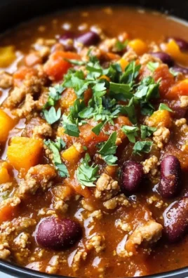 Crockpot Pumpkin Chili