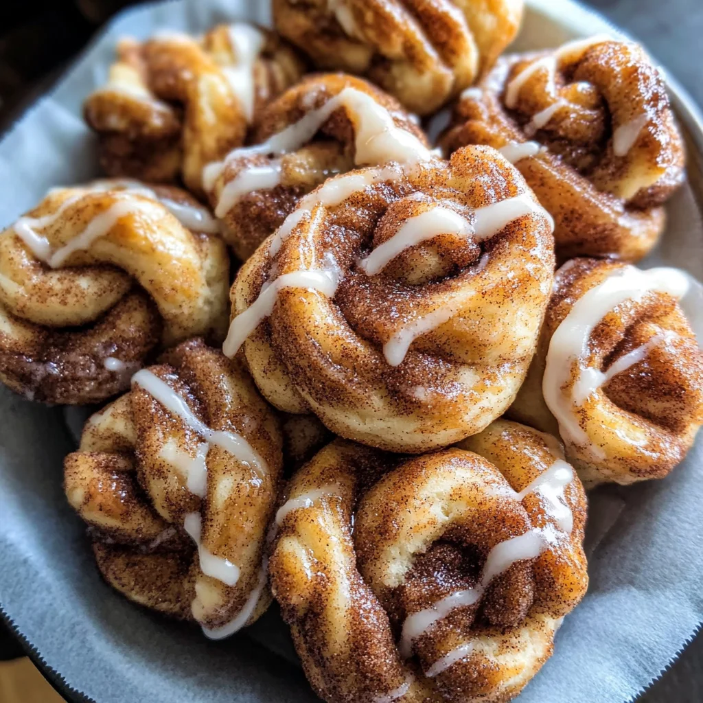 Easiest Cinnamon Crunch Knots