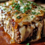 French Onion Meatloaf