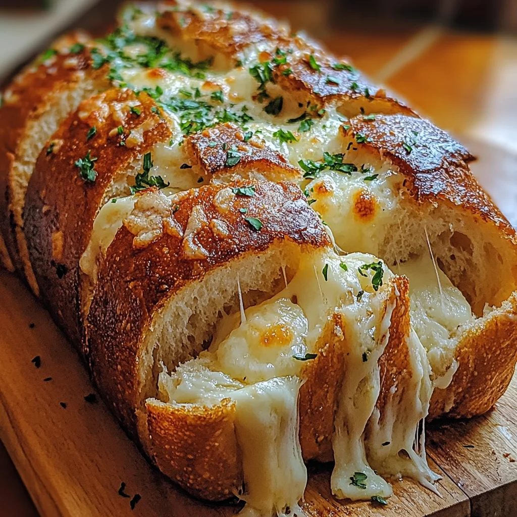 Garlic Parmesan Pull-Apart Bread