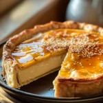 Golden Greek Honey Pie (Melopita)