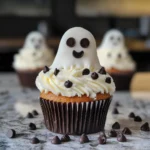 Halloween Cupcakes: Ghost Cupcakes
