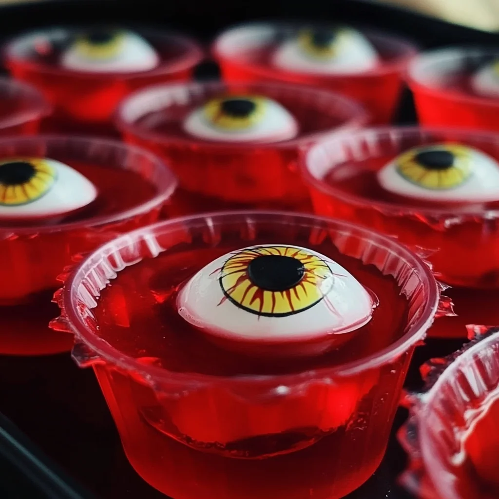 Halloween Eyeball Jello Shots