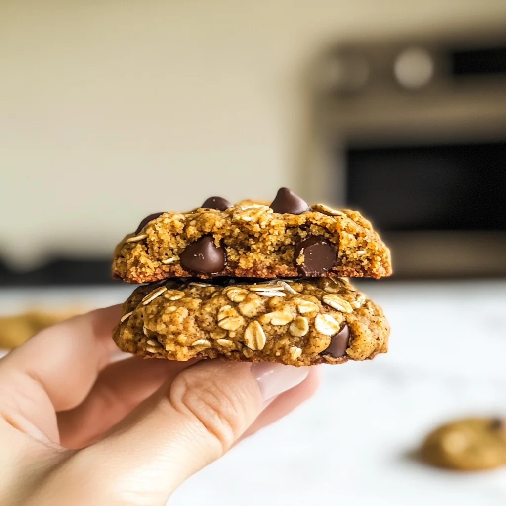 Healthy Pumpkin Oat Cookies