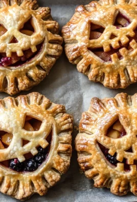 Jack-O-Lantern Hand Pies