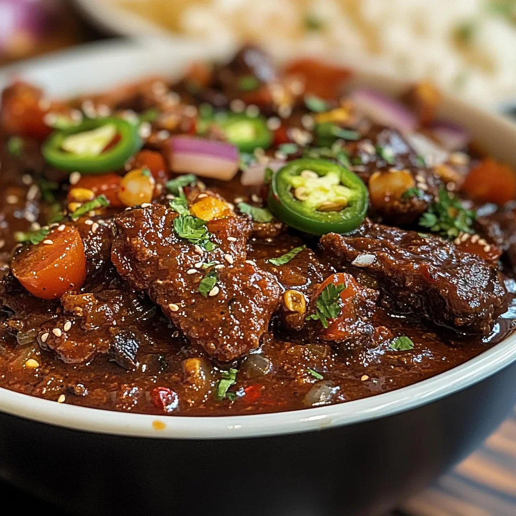 Korean Chile Con Carne