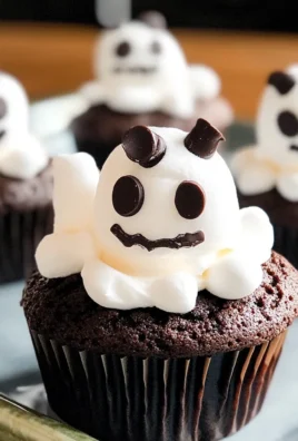 Marshmallow Ghost Cupcakes