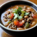 Pinto Beans Green Chile And Beef Soup