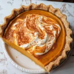 Pumpkin Mascarpone Pie
