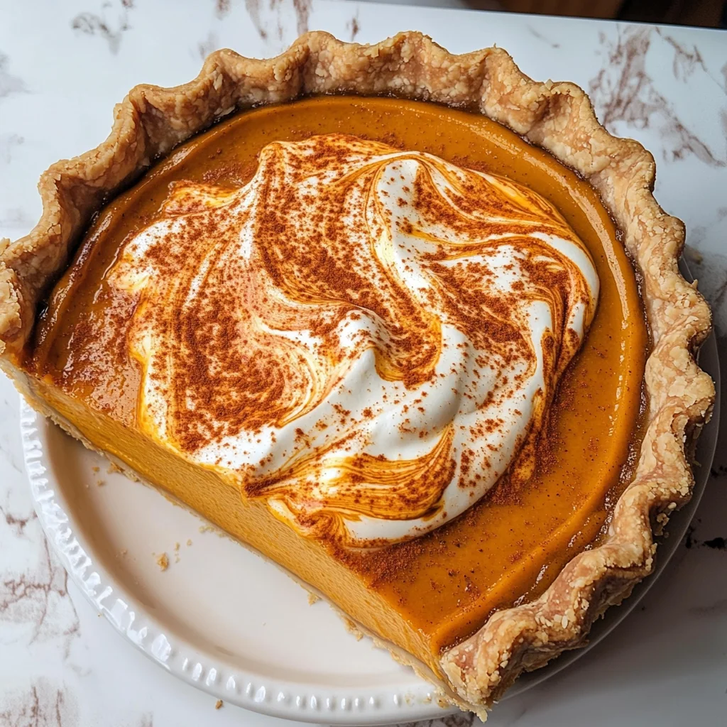Pumpkin Mascarpone Pie