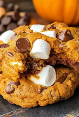Pumpkin S'mores Cookies