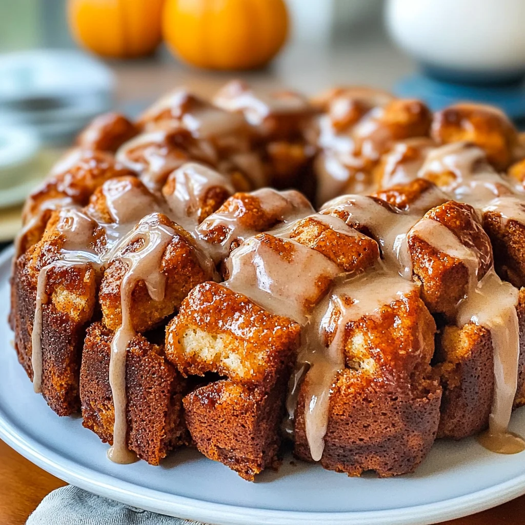 Pumpkin Spice Monkey Bread Recipe
