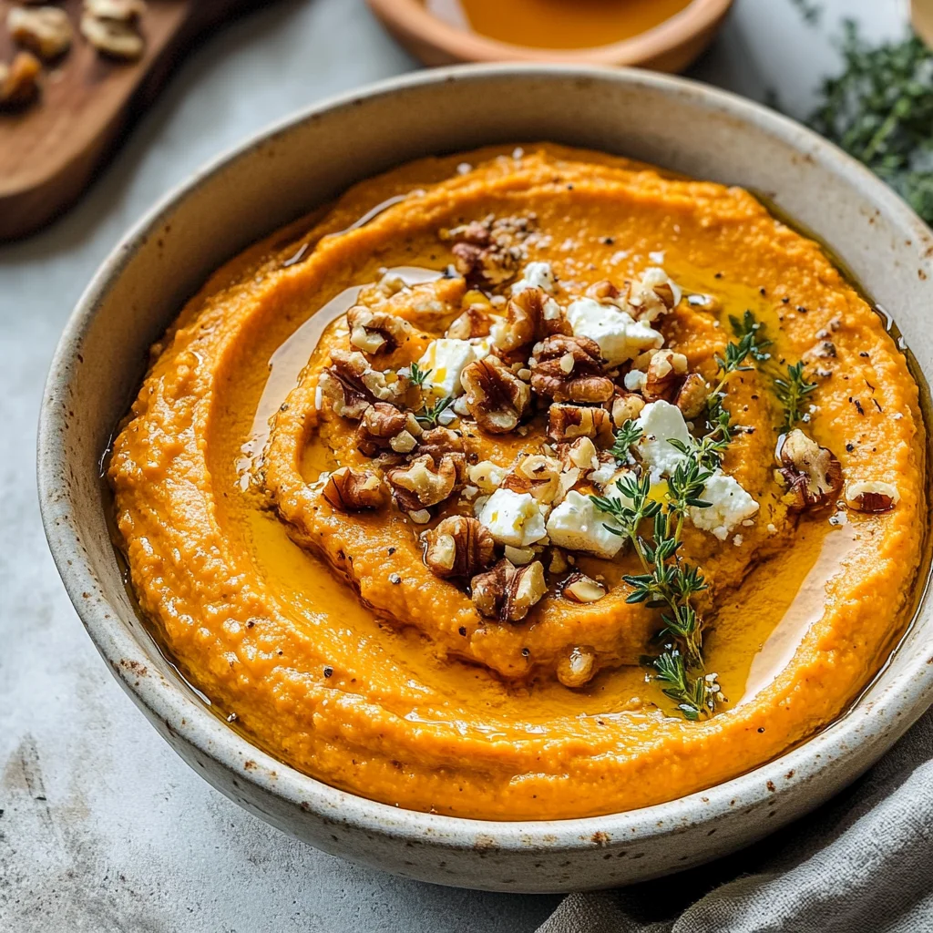 Pumpkin Whipped Feta Dip