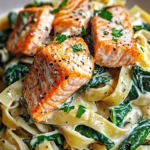 Salmon Spinach Pasta Dish: A Delicious and Nutritious Recipe to Try Today