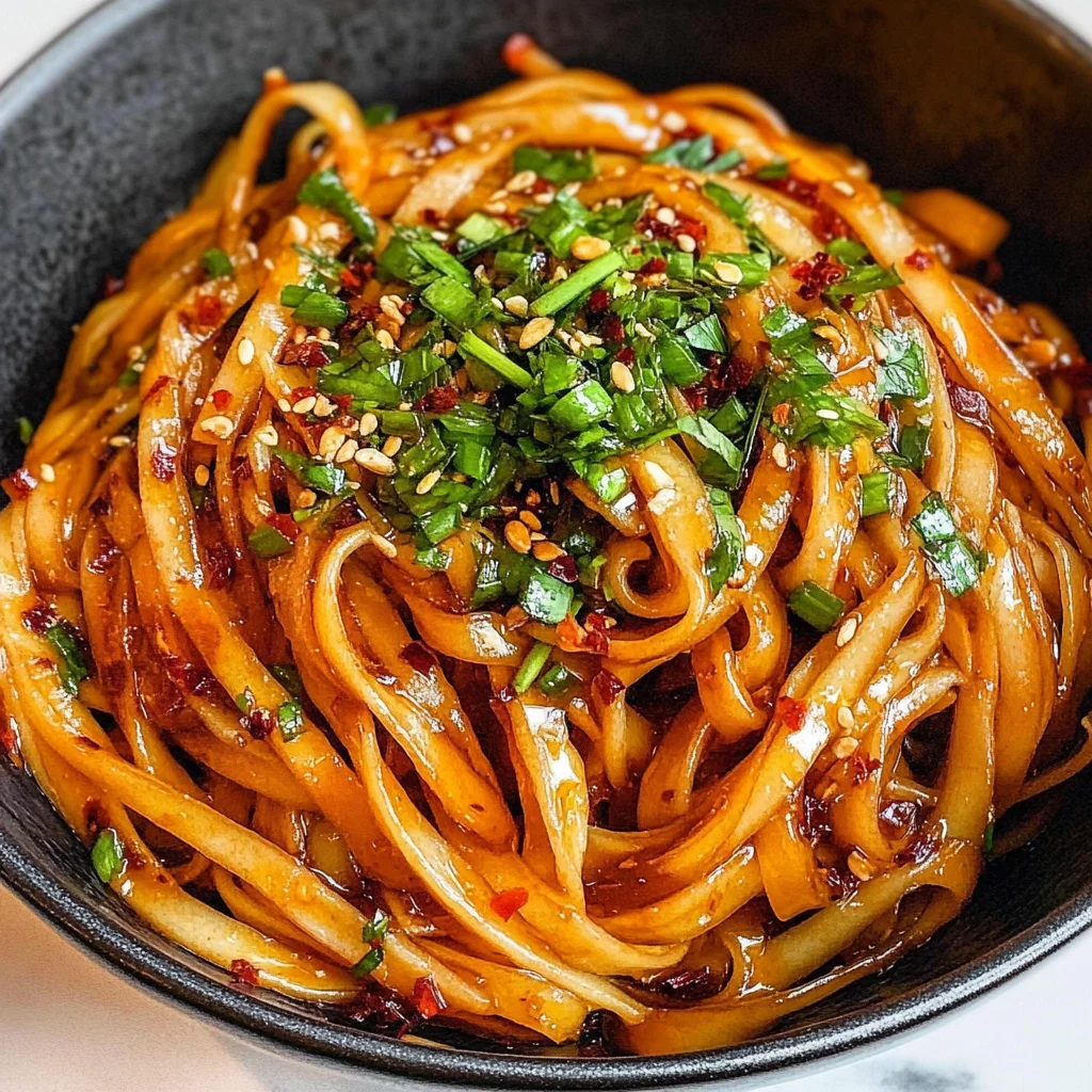 Shallot Chili Oil Noodles