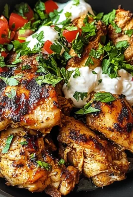 Spiced Yogurt-Marinated Chicken Thighs