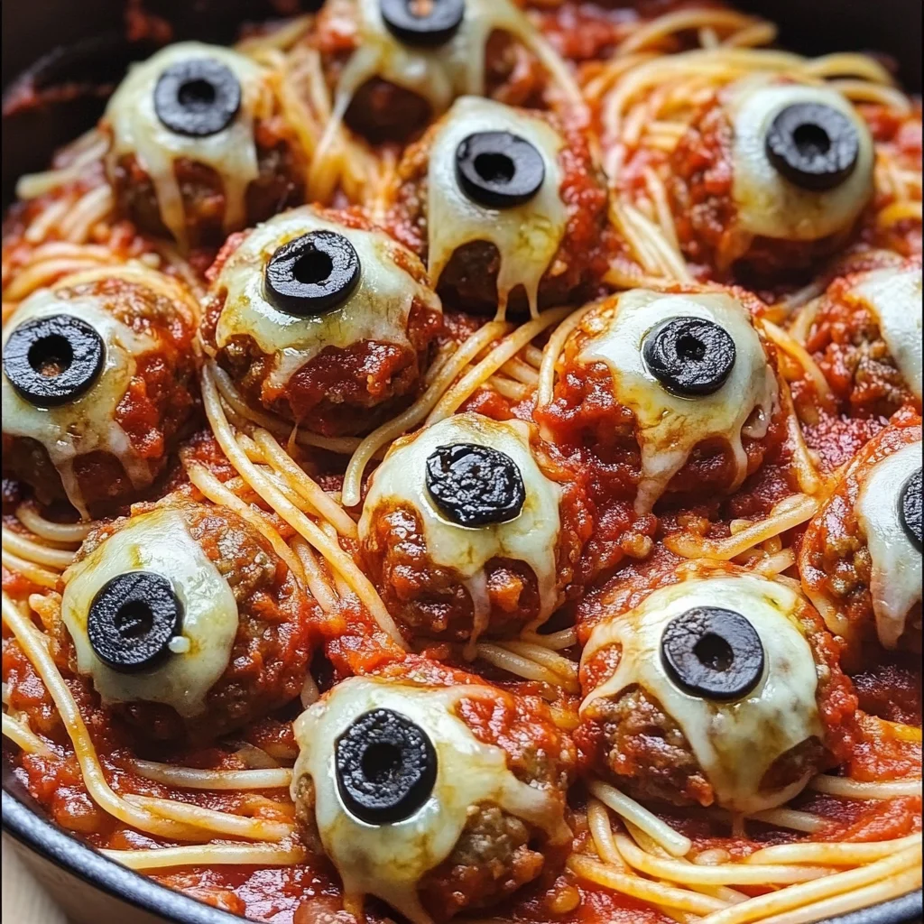 Spooky Spaghetti & Eyeballs