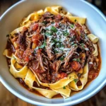 Sunday Slow Cooker Beef Ragu Recipe