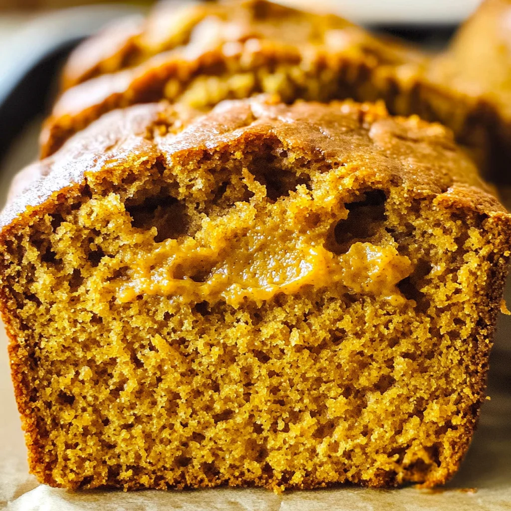 Vanilla Pudding Pumpkin Bread