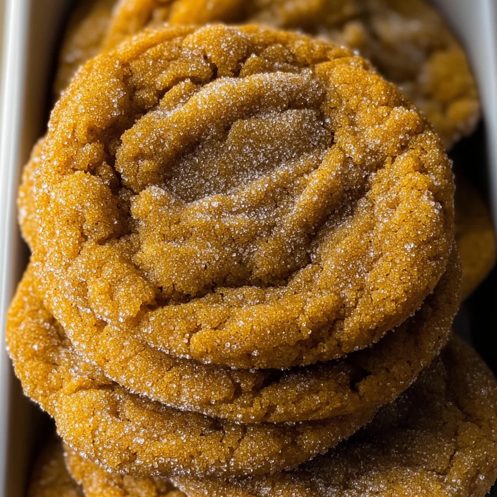 chewy maple pumpkin cookies
