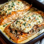 Baked Boursin Salmon – Creamy, Flavorful & Perfectly Baked