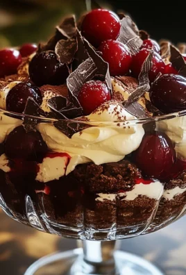 Black Forest Trifle for Christmas