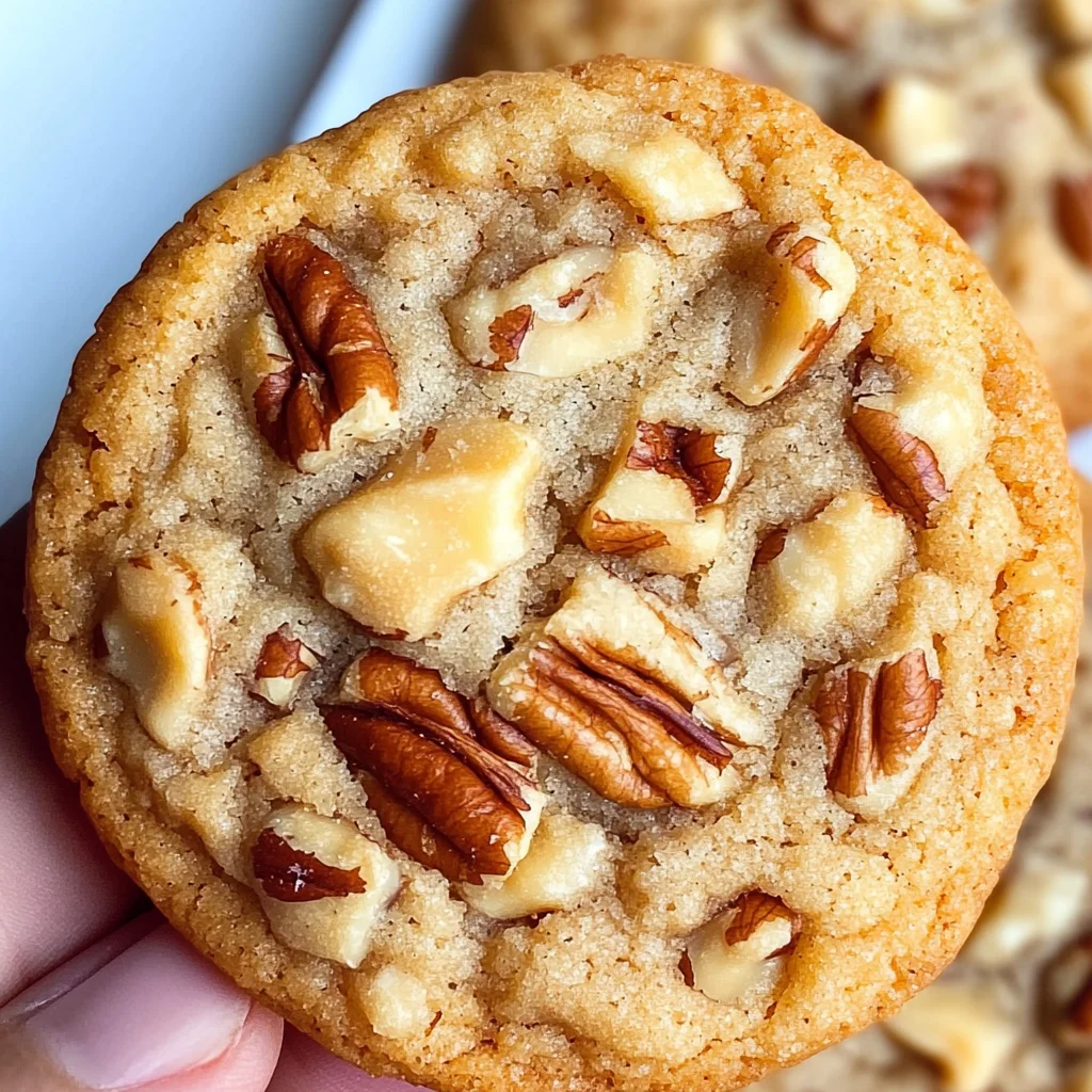 Butter Pecan Cookies