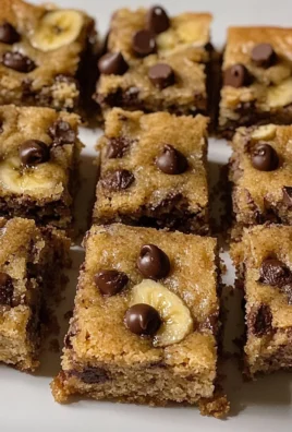 Chocolate Chip Banana Bars Recipe