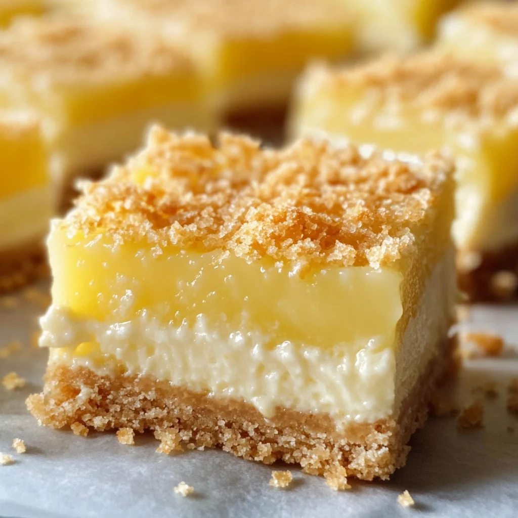 Creamy Lemon Squares