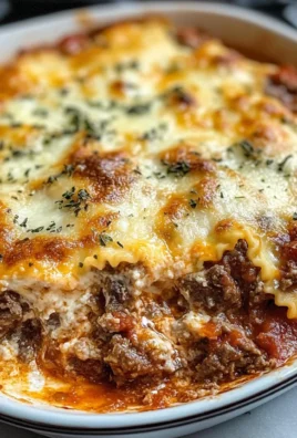 Decadent Beef and Cheese Ravioli Casserole