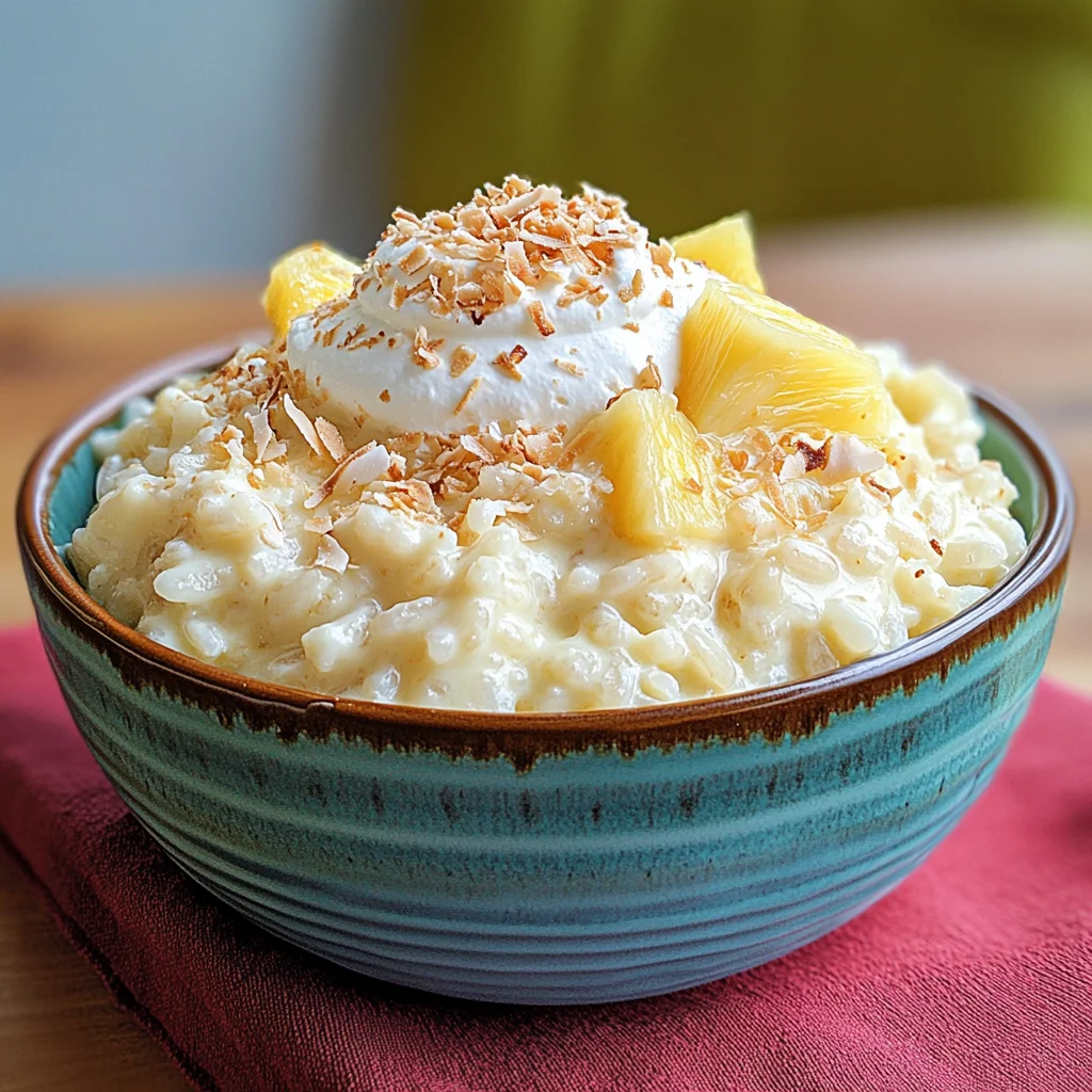 Hawaiian Rice Pudding {aka Rice Hawaiian}