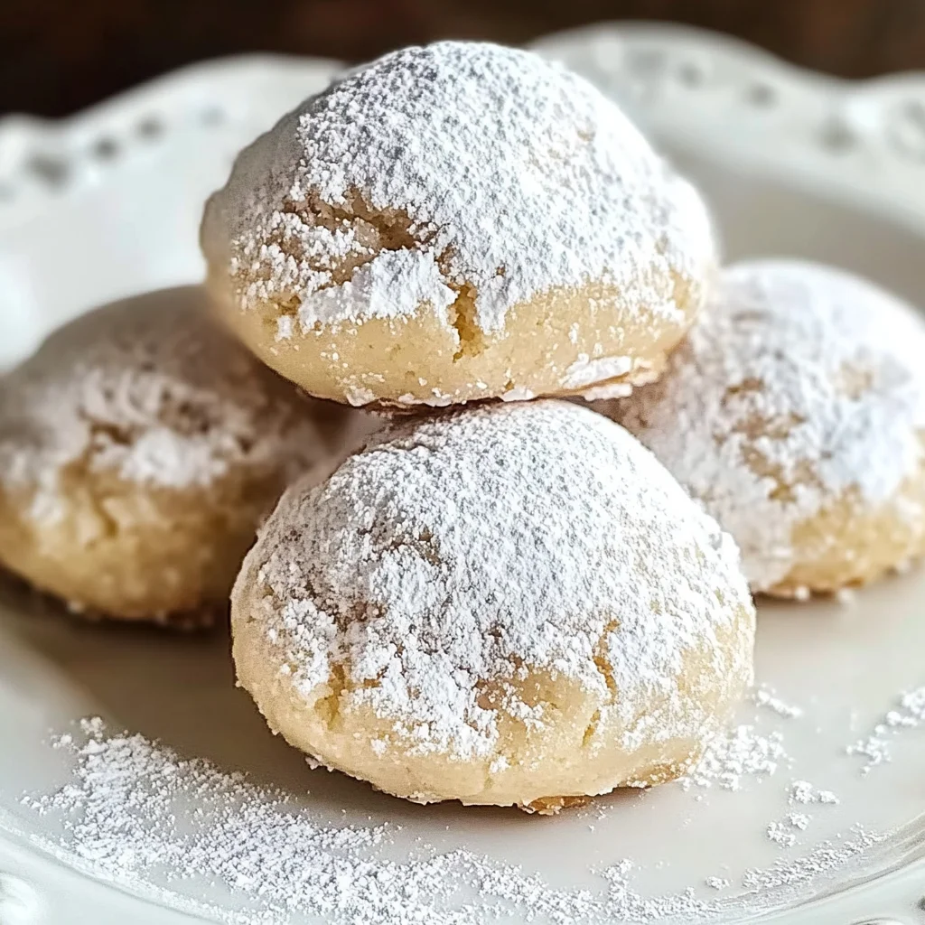 Italian Butterball Cookies