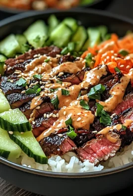 Korean BBQ Steak Bowls: A Delicious and Easy Recipe to Try Tonight