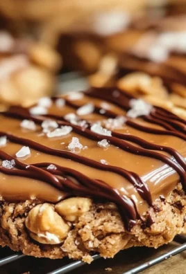 Peanut Butter Chocolate Caramel Cookies