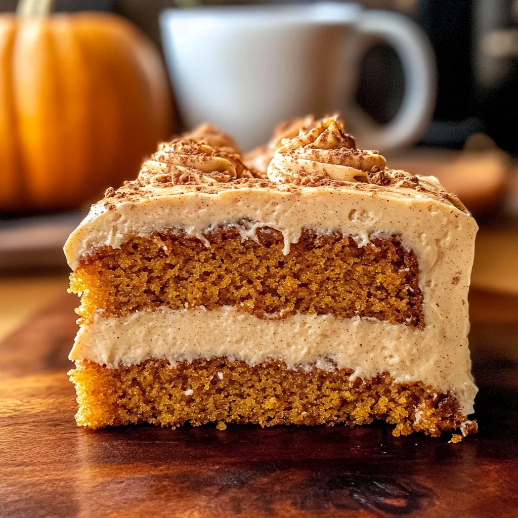 Pumpkin Spice Latte Cake