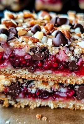 Raspberry Coconut Magic Bars