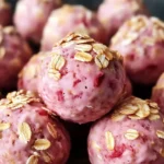 Strawberry Cheesecake Protein Balls
